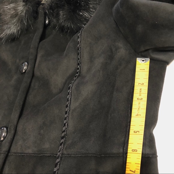 Terry Lewis long black luxury coat - Picture 9 of 16